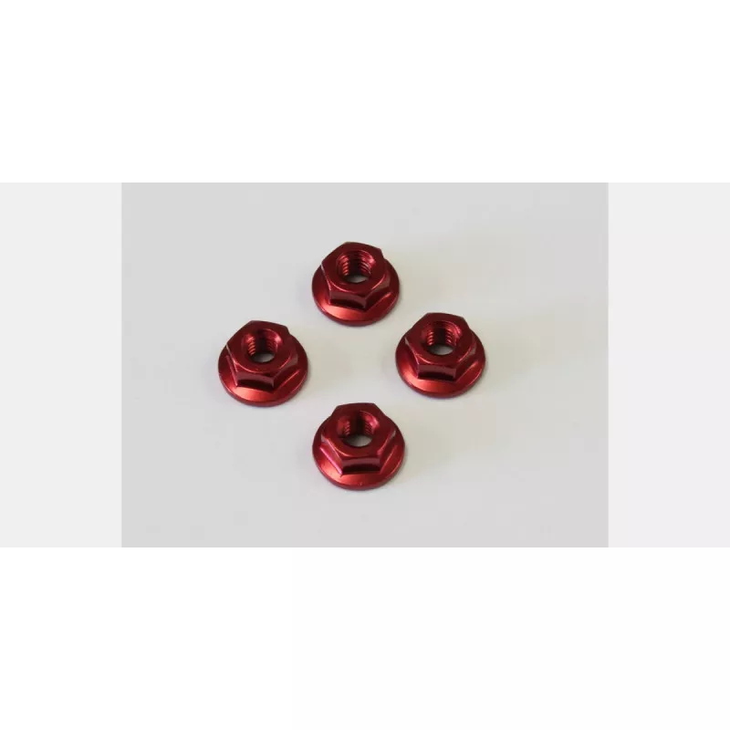 1-n4045fa-r-nut-m4x4-5-flanged-aluminum-re 1-N4045FA-R Nut(M4x4.5)Flanged(Aluminum/Re
