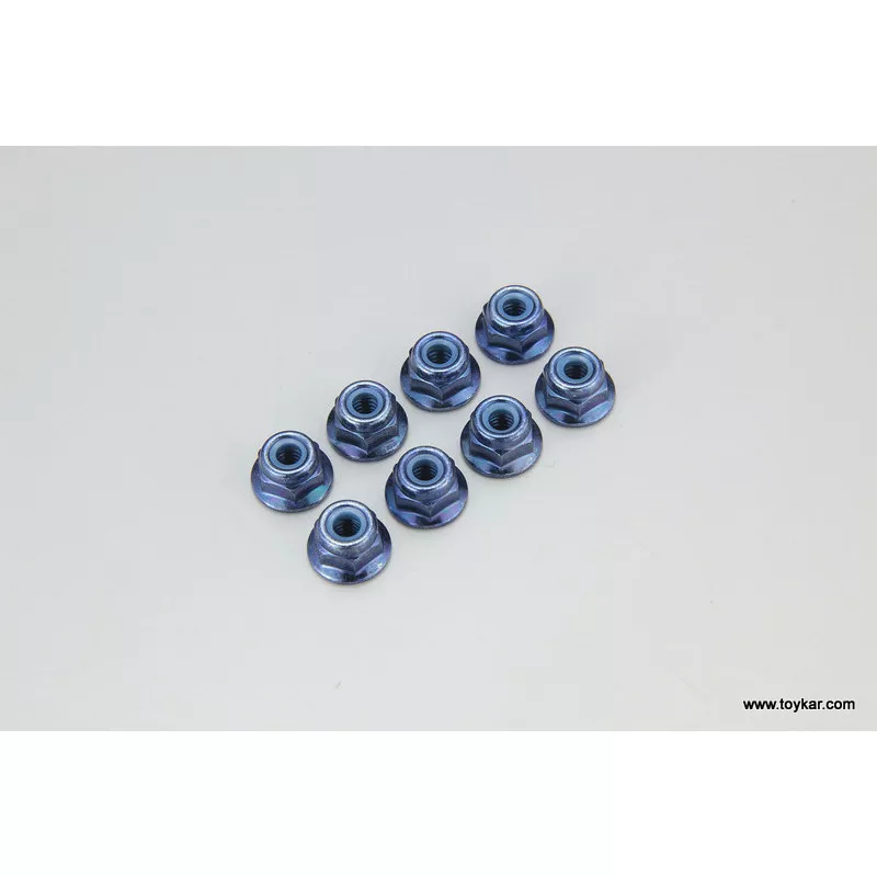 1-n4056fn-b-nut-m4x5-6-flanged-nylon-steel 1-N4056FN-B Nut(M4x5.6)Flanged Nylon(Steel