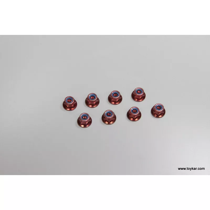 1-n4056fn-r-nut-m4x5-6-flanged-nylon-steel 1-N4056FN-R Nut(M4x5.6)Flanged Nylon(Steel