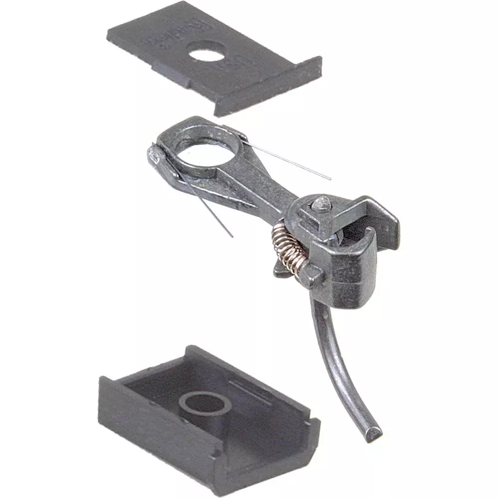 #148 HO Scale 140-Series Whisker Metal Couplers with Gearboxes - Medium (9/32") Centerset Shank