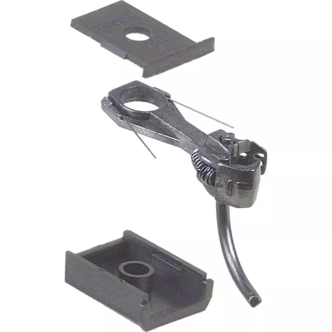 #158 HO Scale Whisker Scale Metal Couplers with Gearboxes - Medium (9/32") Centerset Shank