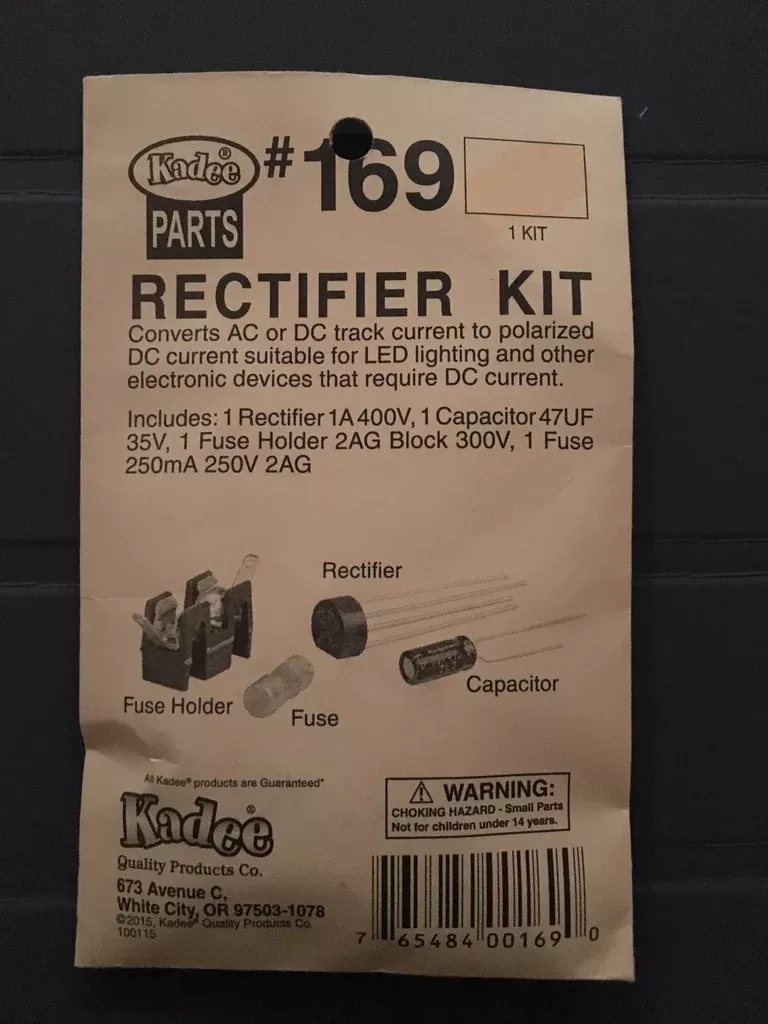 169-rectifier-kit-kadee # 169 rectifier kit Kadee