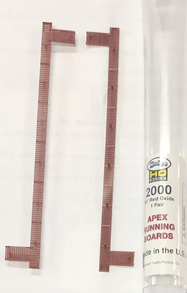 2000-apex-running-board-40-red-oxide-kadee #2000 Apex Running Board, 40' Red Oxide Kadee
