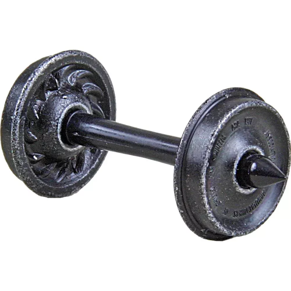 533-ho-scale-33-diameter-ribbed-back-metal-code-88-semi-scale-wheels-freight-pas #533 HO Scale 33" Diameter Ribbed Back Metal Code 88 Semi-Scale Wheels - Freight and Passenger