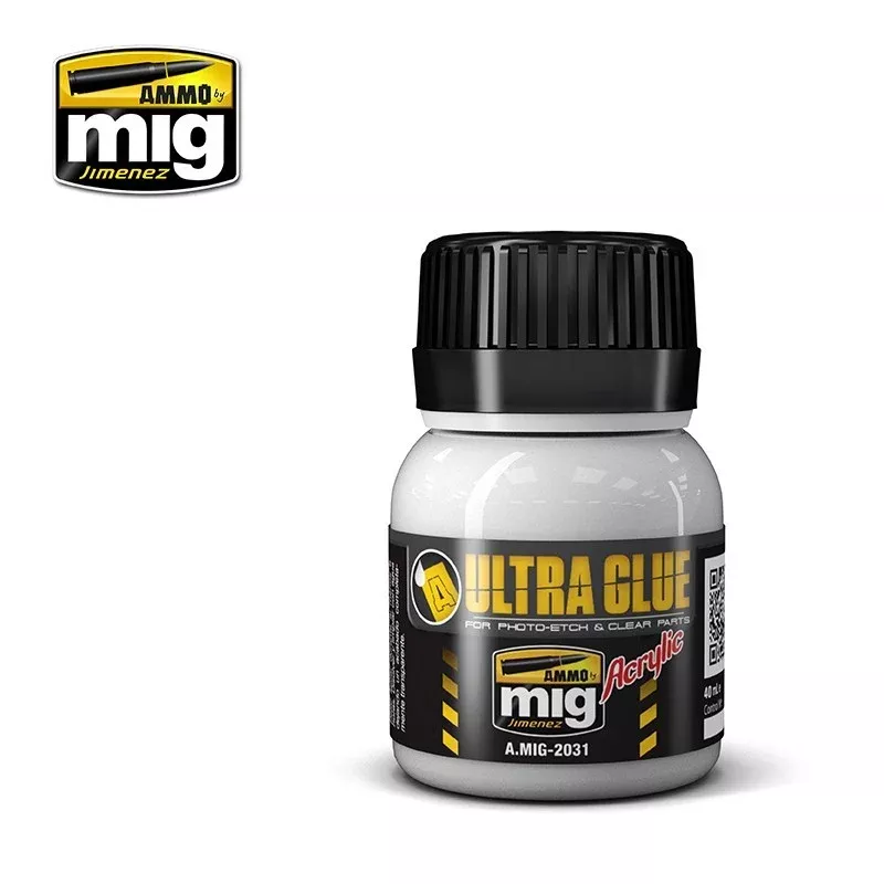 ammo-by-mig-2031-multi-scale-ultra-glue-etch-clear-parts-more-acrylic-waterbase- Ammo by MIG 2031 Multi Scale Ultra Glue, for Etch, Clear Parts & more (Acrylic Waterbase Glue) 40mLe