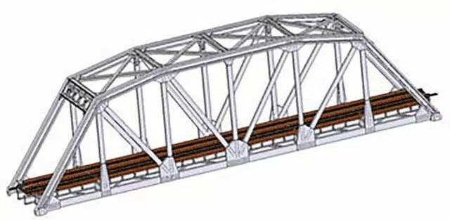 atlas-2071-n-scale-through-truss-bridge-kit-w-code-55-nickel-silver-rail-silver Atlas 2071 N Scale Through Truss Bridge Kit w/Code 55 Nickel-Silver Rail- Silver