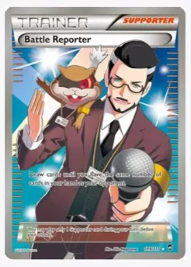 battle-reporter-109-full-art-xy-furious-fists-109-111 Battle Reporter (109 Full Art) XY - Furious Fists # 109/111