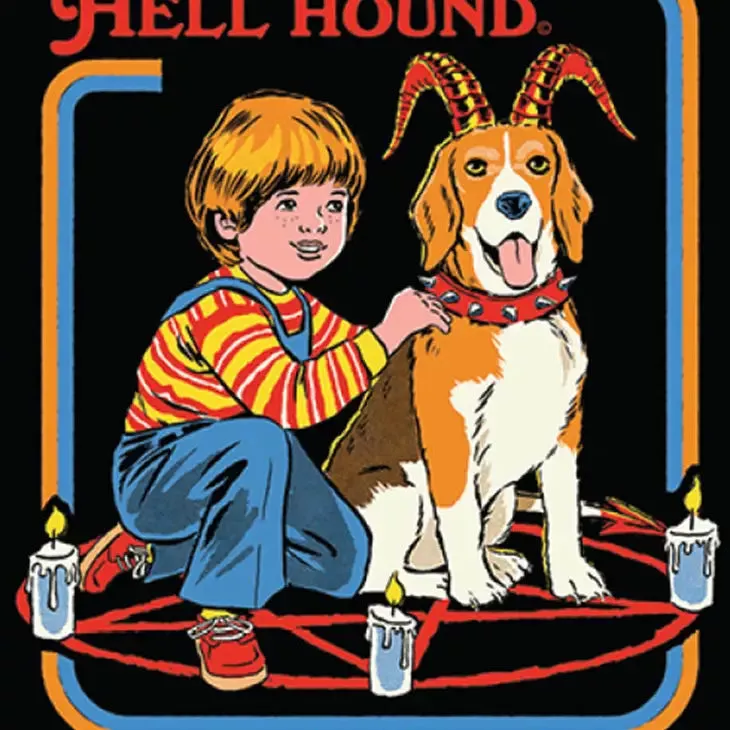 caring-you-hell-hound-magnet Caring for you Hell Hound Magnet