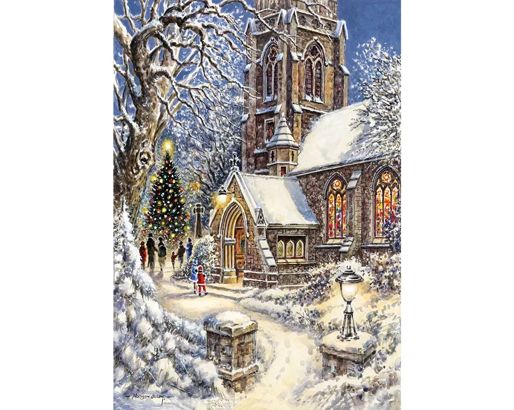 church-in-snow Church in the Snow