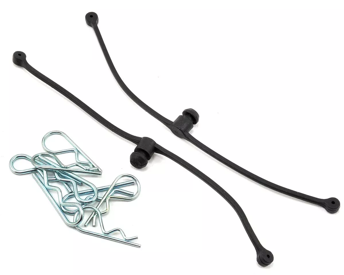 dubro-body-klip-retainers-w-body-clips-black DuBro Body Klip Retainers w/Body Clips (Black)