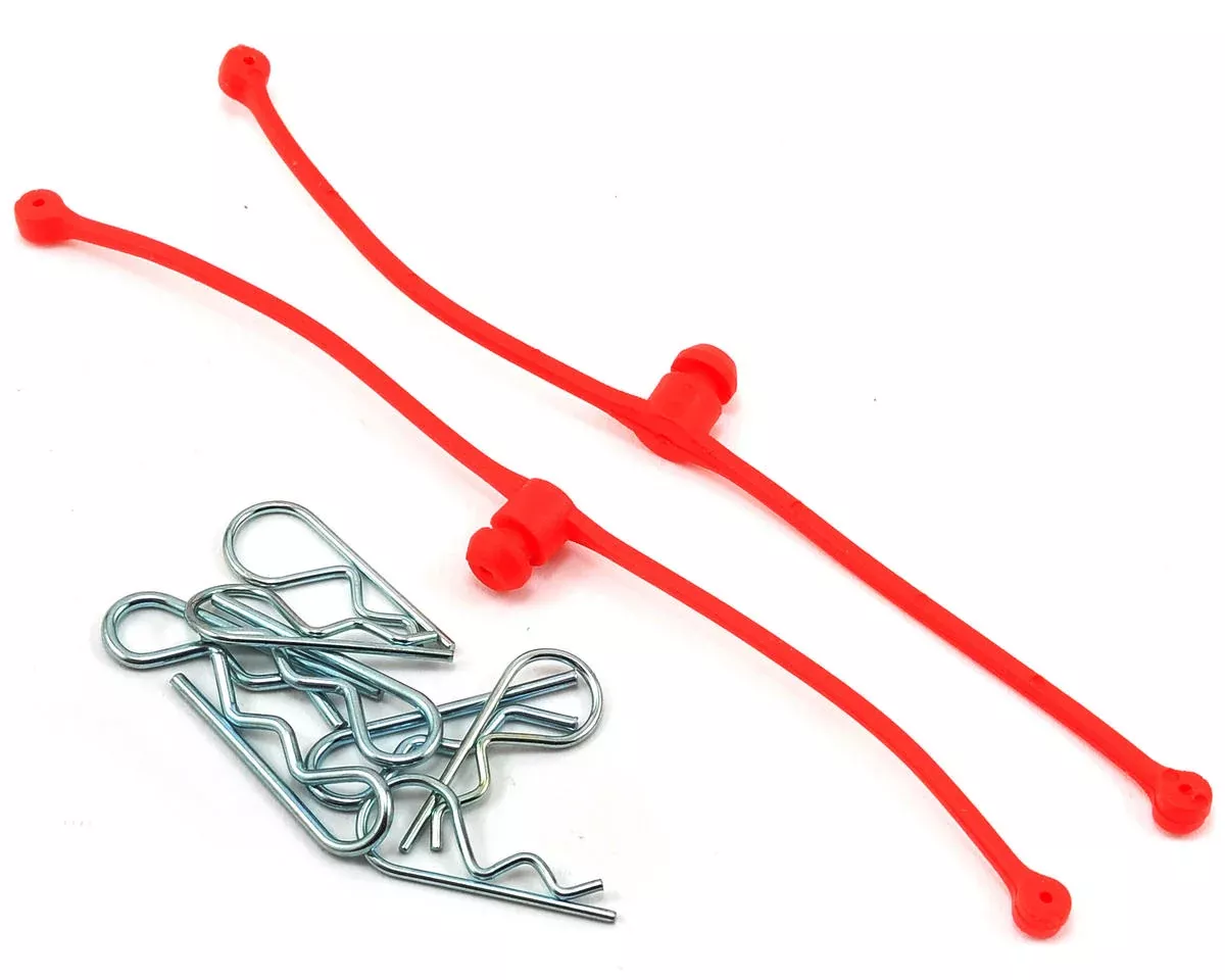 dubro-body-klip-retainers-w-body-clips-red DuBro Body Klip Retainers w/Body Clips (Red)