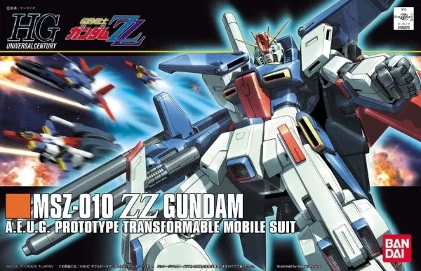 gundam-hguc-1-144-111-zz-gundam-model-kit Gundam HGUC 1/144 #111 ZZ Gundam Model Kit