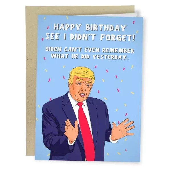 i-didn-t-forget-trump-greeting-card I Didn't Forget Trump Greeting Card