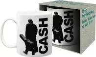 Johnny Cash - BW 11oz Boxed Mug