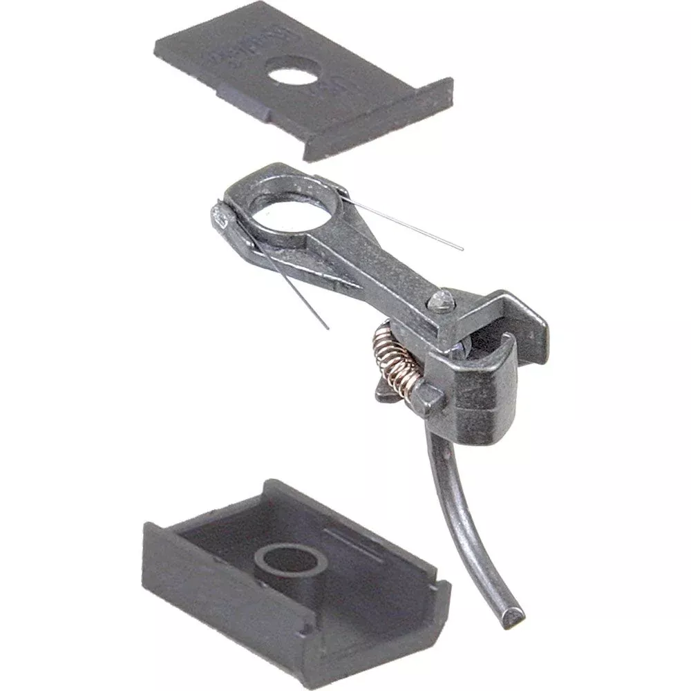 Kadee #145 HO Scale, Whisker Metal Couplers with Gearboxes, Short Overset Shank