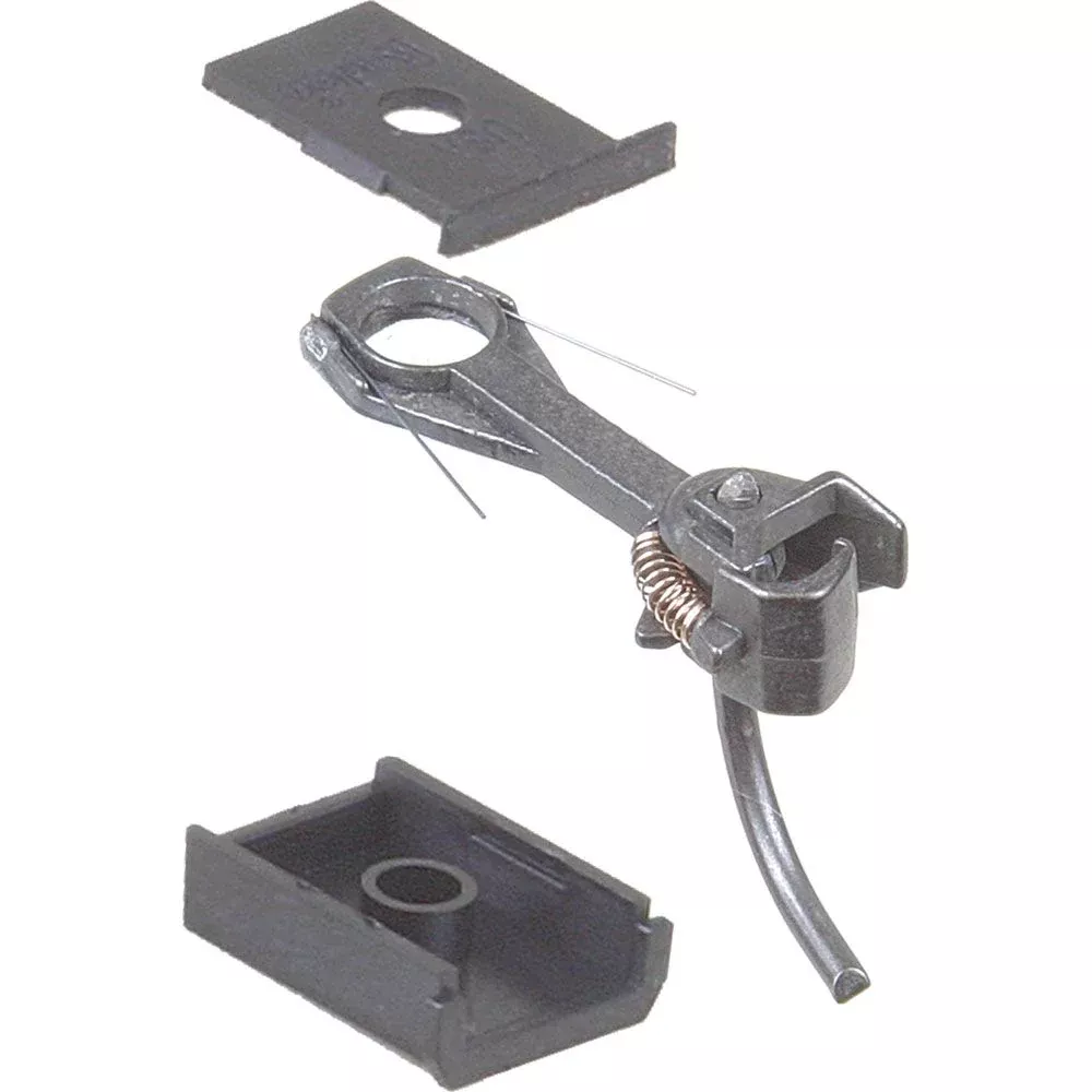 Kadee #146 HO Scale, Whisker Metal Couplers with Gearboxes, Long Centerset Shank