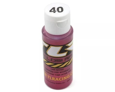 Team Losi Racing Silicone Shock Oil (2oz) (40wt)