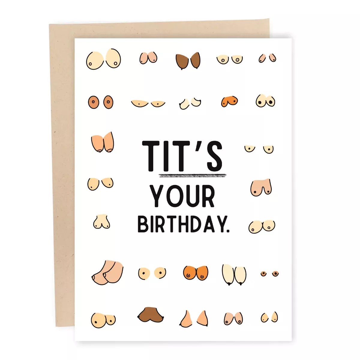 tit-s-your-birthday-greeting-card Tit's Your Birthday Greeting Card