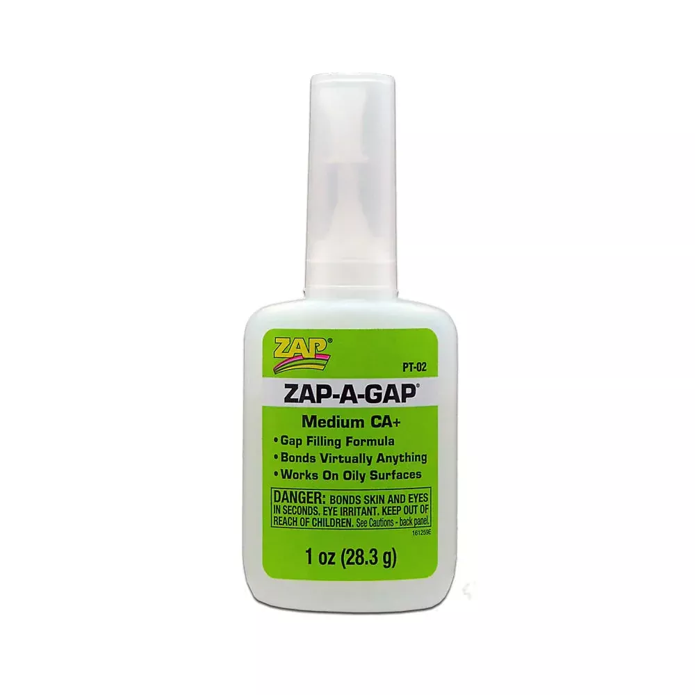 zap-gap-ca-glue-1oz-green-bottle Zap-A-Gap CA+ Glue 1oz Green Bottle