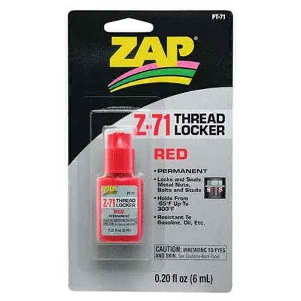 zapred-thread-locker-20-oz ZapRed Thread Locker .20 oz