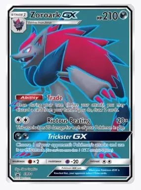 zoroark-gx-sm84-sm-promos-sm84 Zoroark GX - SM84 SM Promos # SM84